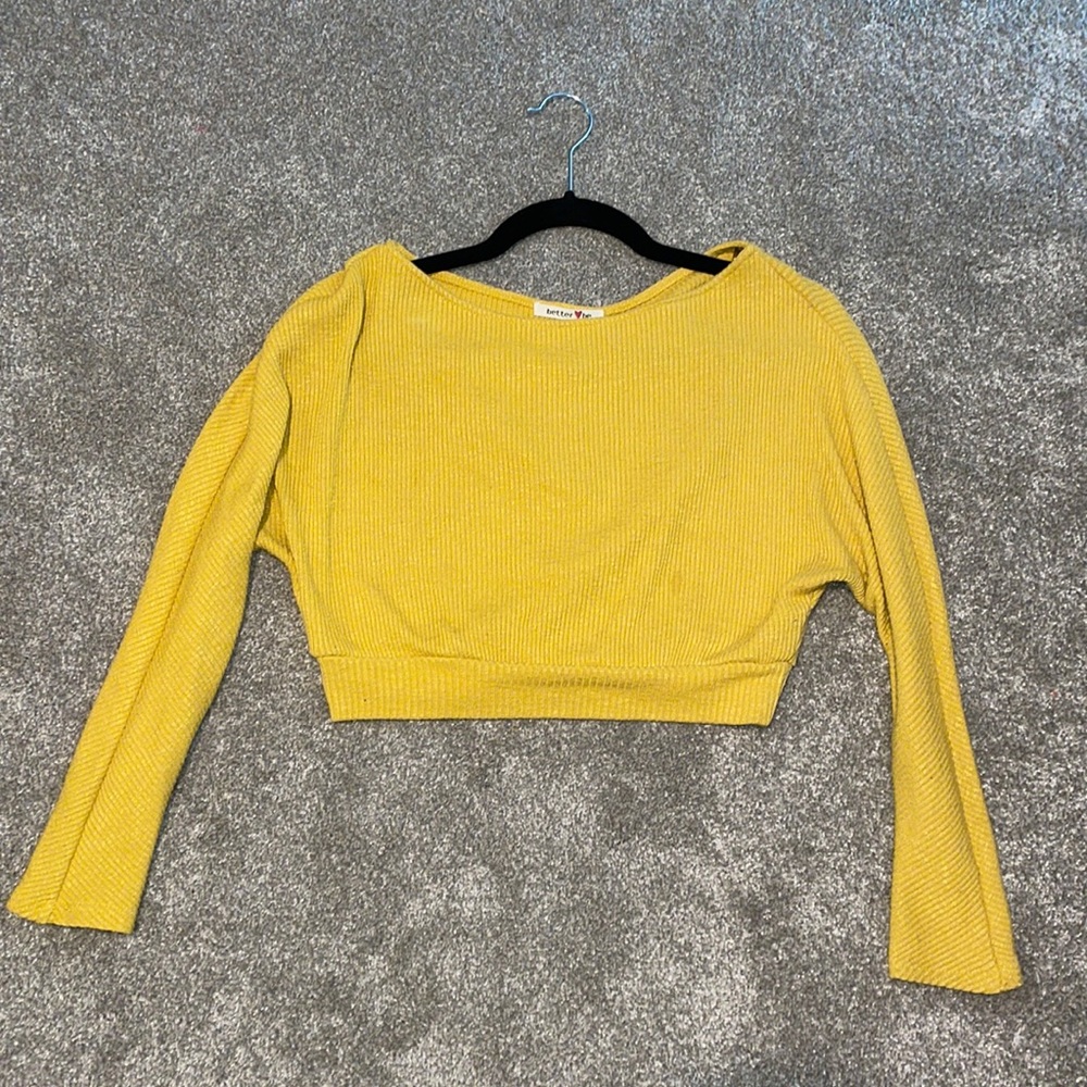 Fall crop long sleeve